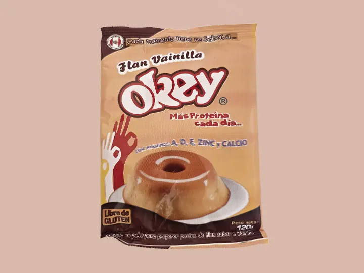 Flan Okey Vainilla